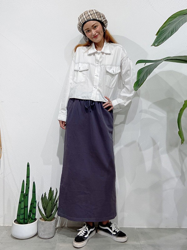 wcloset2023春夏季白色衬衫