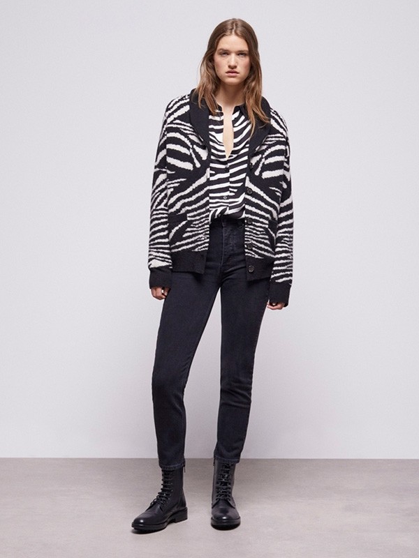 THEKOOPLES2023春夏季黑色长裤