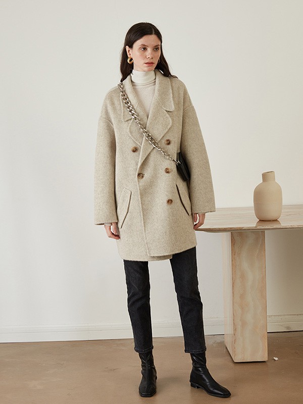 HEYDRESS2023春夏季白色大衣