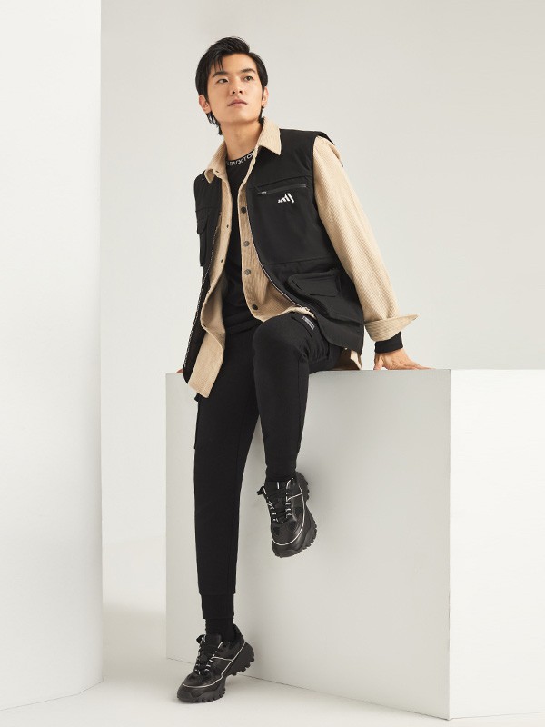 贝纳川2022秋冬季黑色长裤