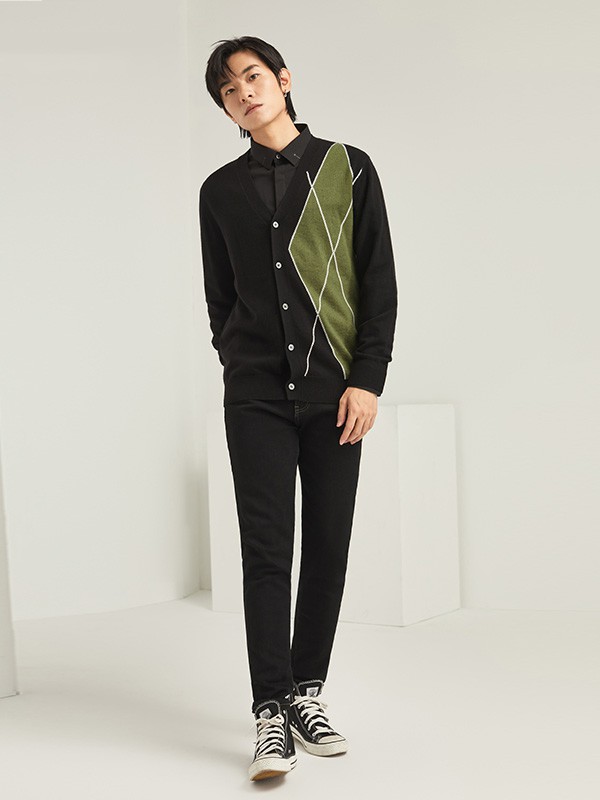 贝纳川2022秋冬季黑色衬衫