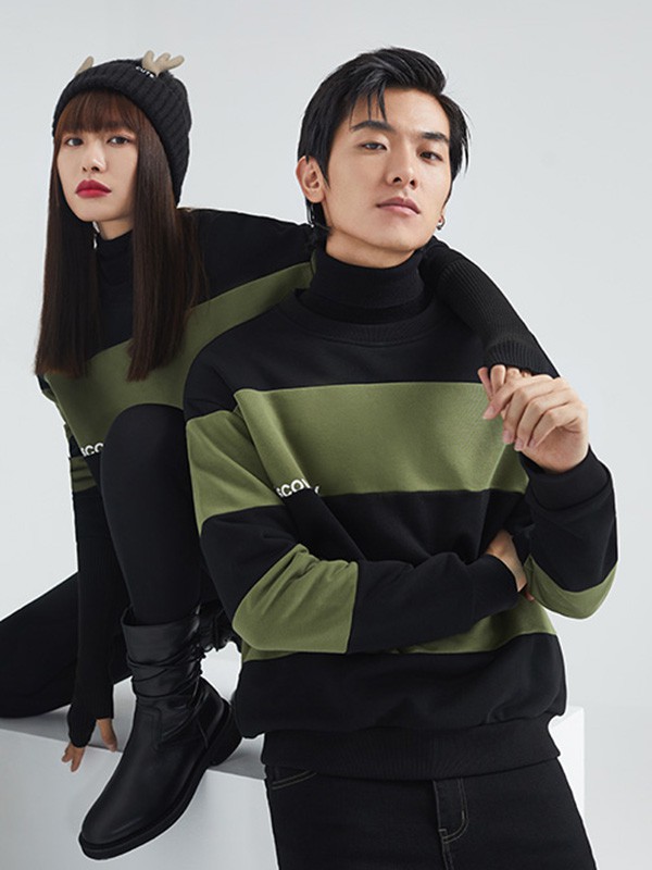 BENATRY男装2022秋冬季黑色T恤