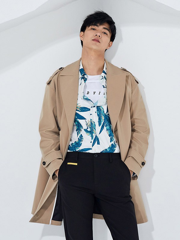 BENATRY男装2022秋冬季白色T恤