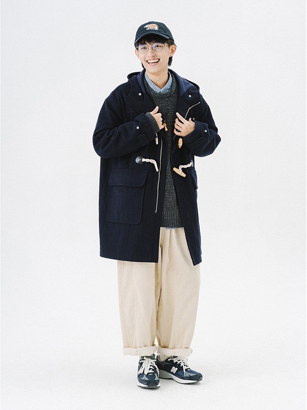 NOTHOMME休闲装2022秋冬季黑色大衣