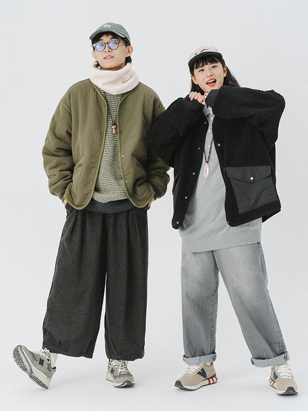 NOTHOMME休闲装2022秋冬季黑色阔腿裤