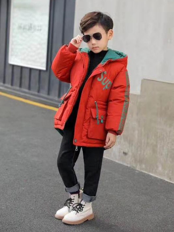 优卡蓝猫童装2022秋冬季黑色长裤