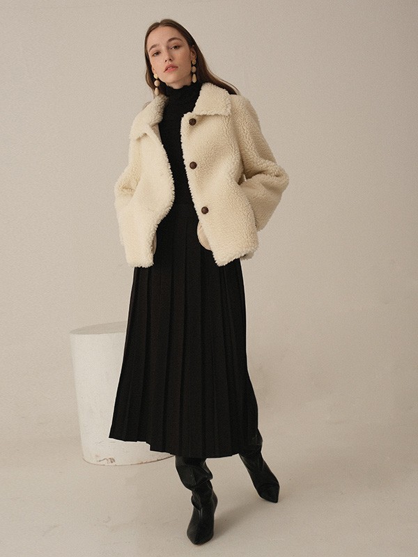 花纳女装2023春夏季黑色长裙