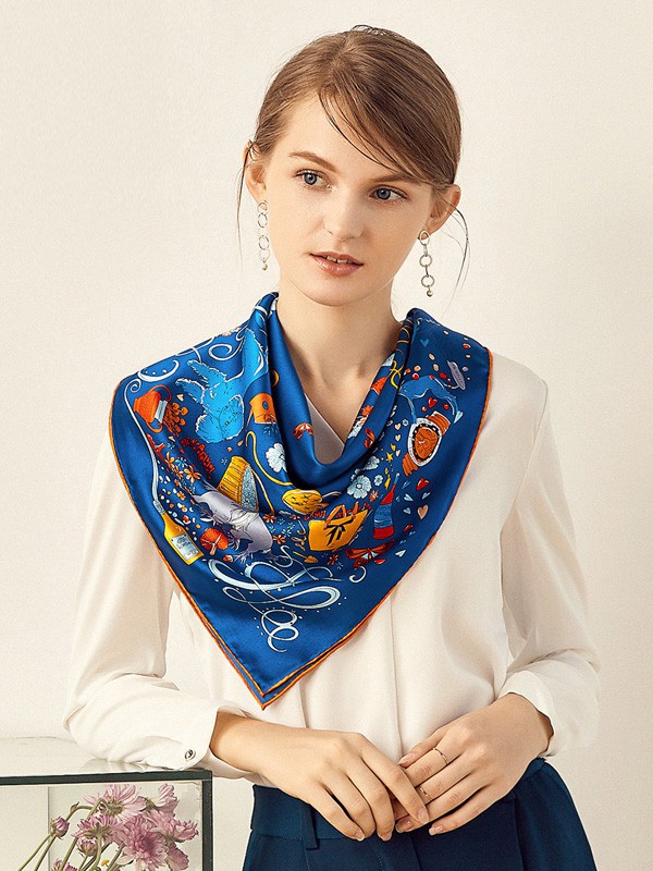 ​宝石蝶2023新款围巾头巾