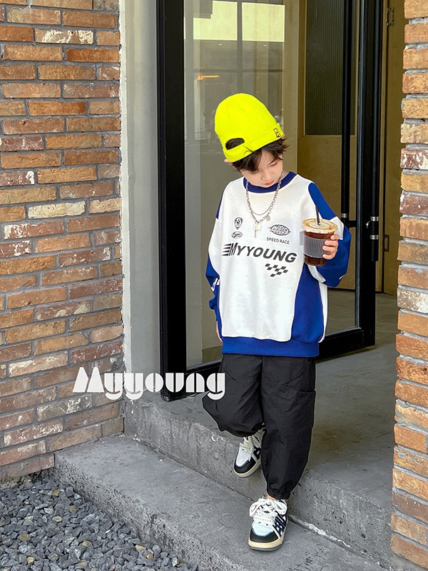 麦与童装2023春夏季白色T恤