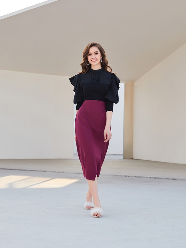 圣多衣2023春夏季黑色衬衫