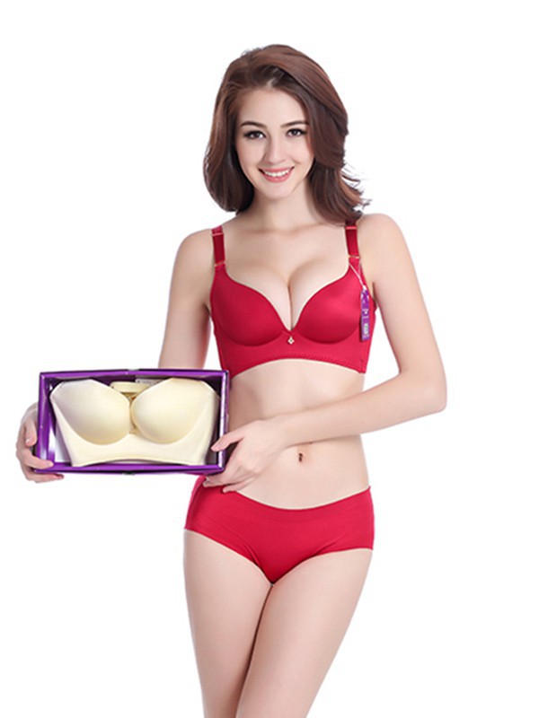 柏尚内衣2023春夏季红色时尚内衣