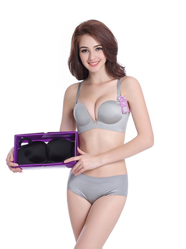 柏尚内衣2023春夏季灰色时尚内衣