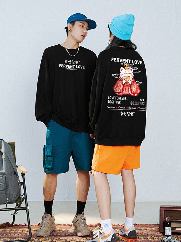 第七公社休闲装2023春夏季黑色T恤