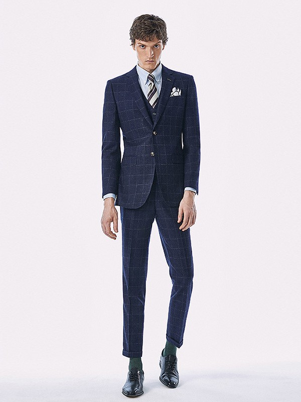 休塔男装2022秋冬季白色衬衫