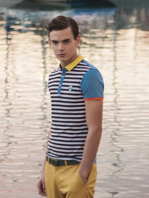 法勃尔男装2023春夏季黄色背心