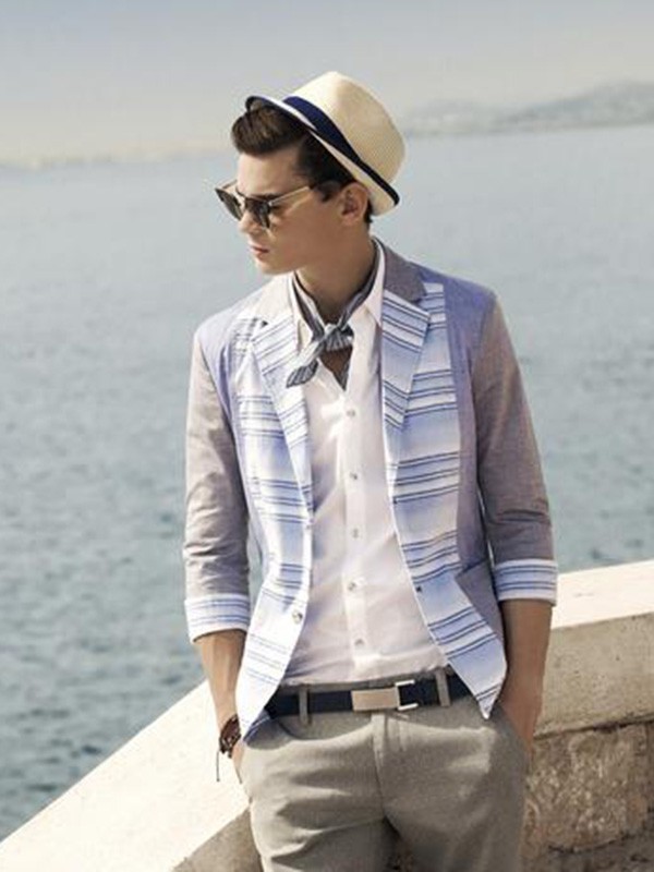 法勃尔2023春夏季白色衬衫