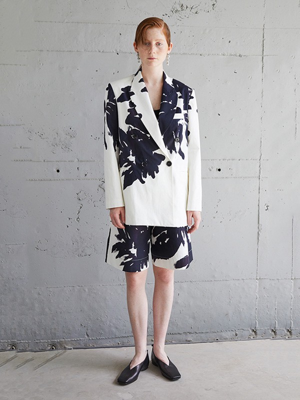 Messential女装2022秋冬季白色大衣