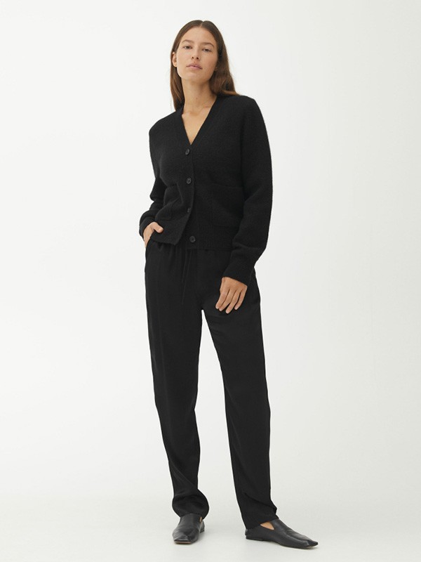 ARKET2022秋冬季黑色衬衫