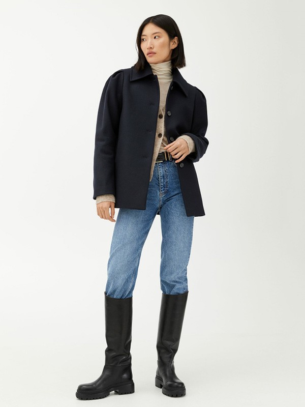 ARKET休闲装2022秋冬季黑色西装