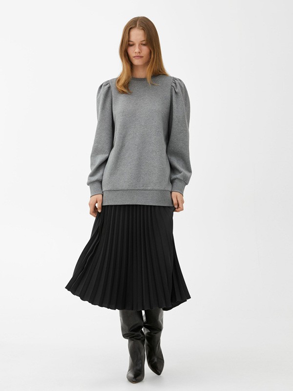 ARKET休闲装2022秋冬季灰色T恤