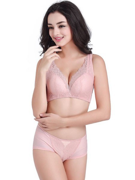 名之品创内衣2023春夏季粉色时尚内衣