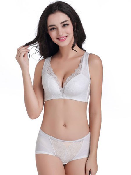 名之品创内衣2023春夏季白色时尚内衣