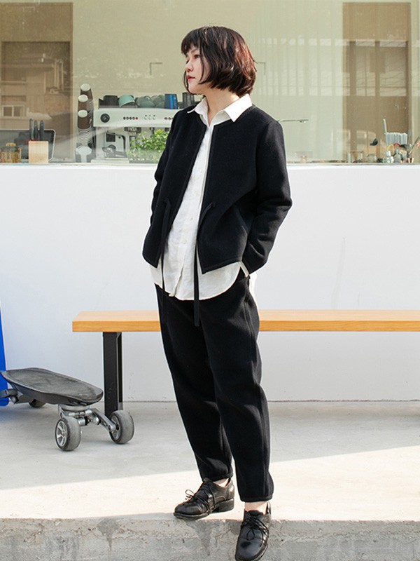 绽放女装2022秋冬季白色衬衫