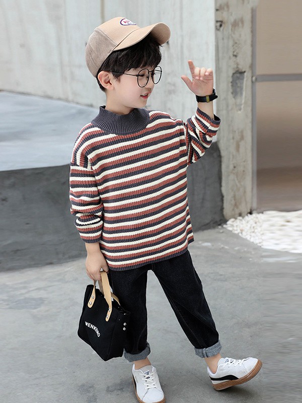 小象汉姆童装2022秋冬季黑色长裤