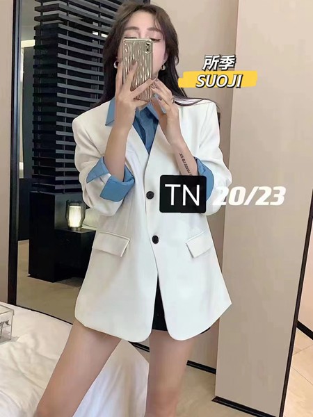 所季2023春夏季白色西装