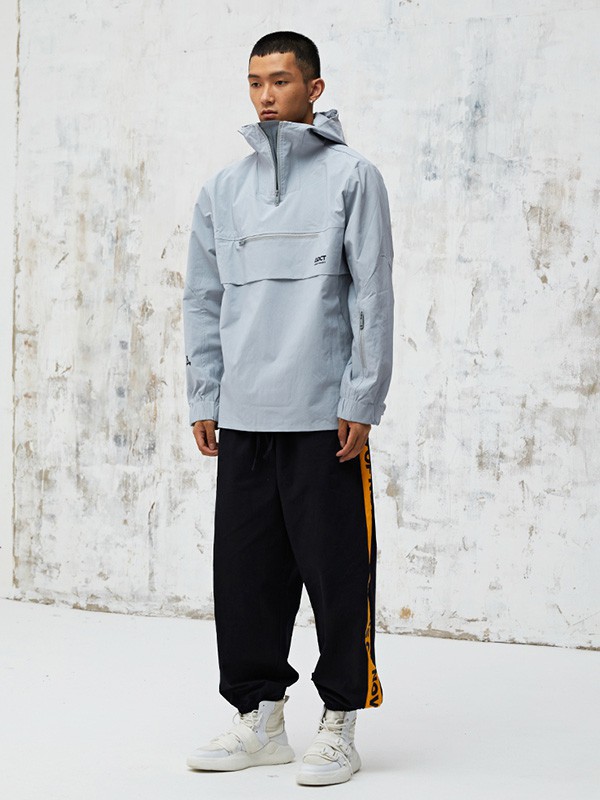 KON休闲装2023春夏季灰色卫衣