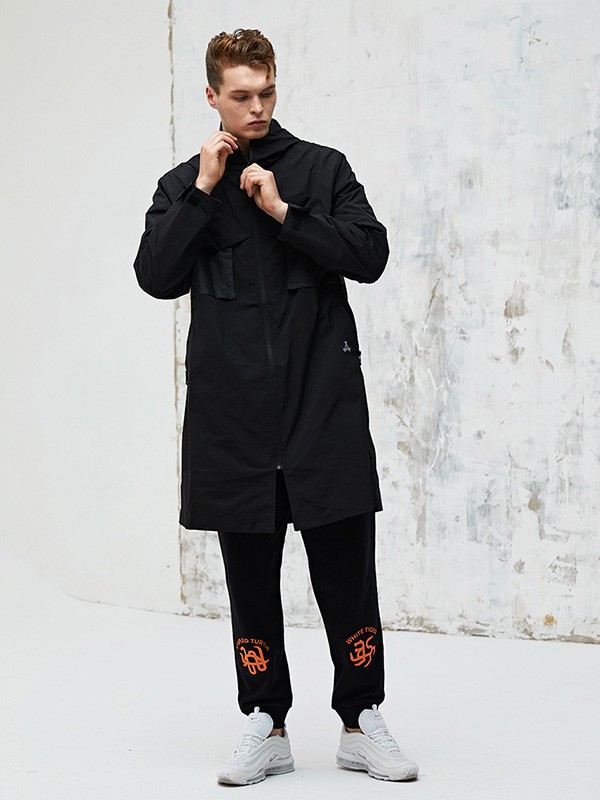 KON休闲装2023春夏季黑色长裤