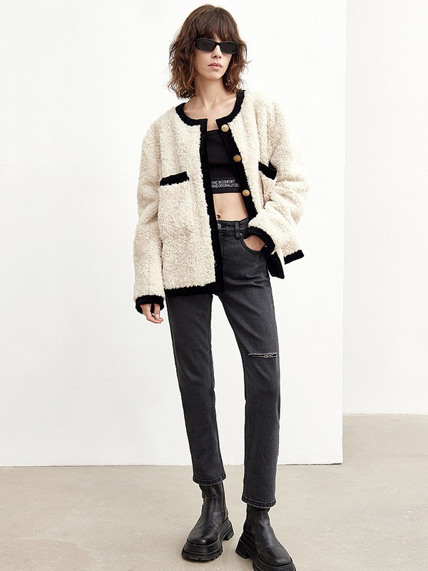 摩安珂 女装2023春夏季黑色背心