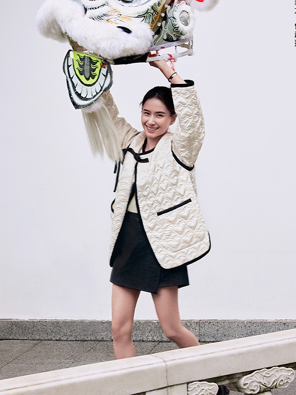 摩安珂 女装2023春夏季黑色短裙