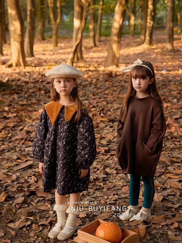 妞·布衣坊2022秋冬季咖啡色T恤