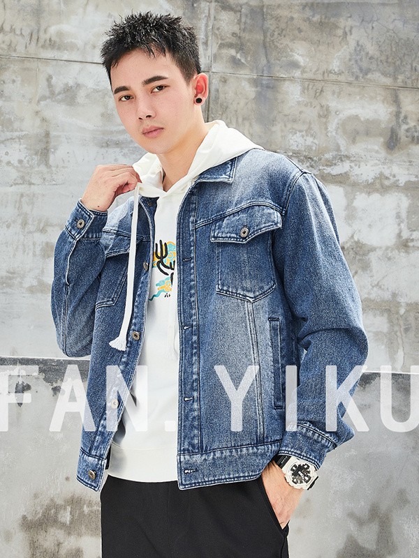 范衣库男装2022秋冬季白色卫衣