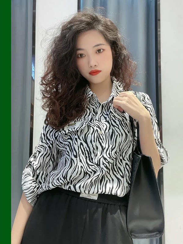 妙站2023春夏季白色衬衫