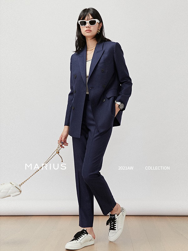 MARIUS女装2023春夏季黑色针织衫