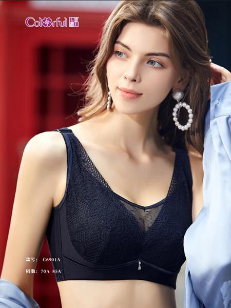 多彩多姿内衣2023春夏季黑色时尚内衣