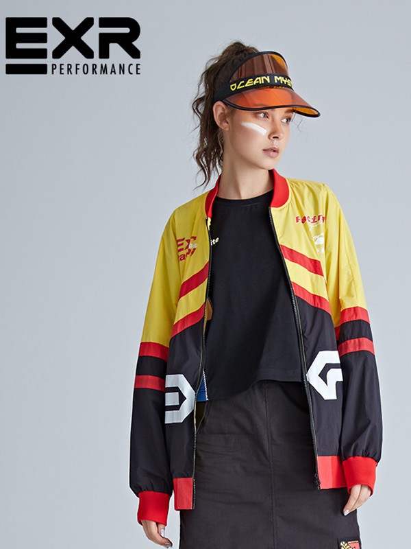 EXR休闲装2022秋冬季黑色T恤