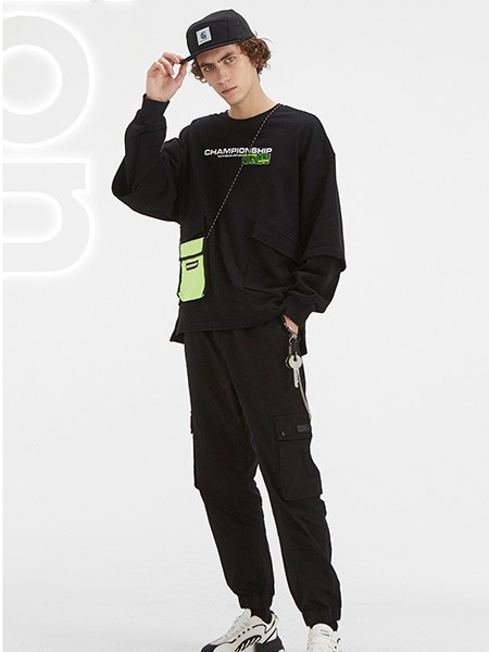 纳迪亚休闲装2023春夏季黑色T恤