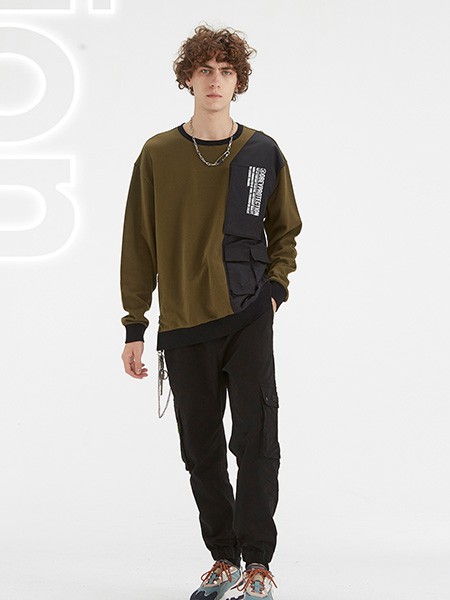 纳迪亚休闲装2023春夏季绿色T恤