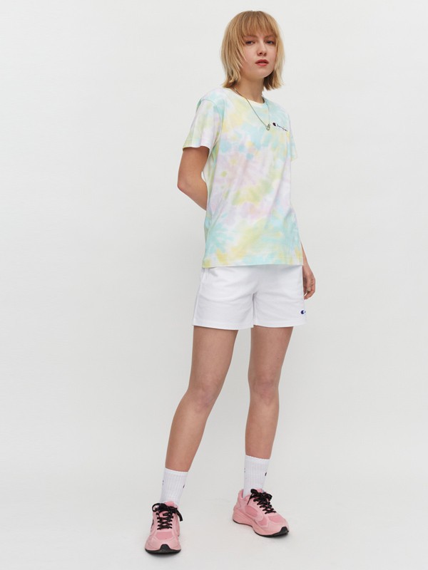 冠军运动装2023春夏季绿色T恤