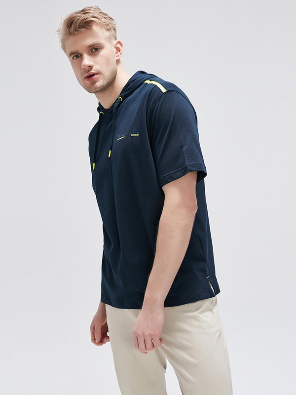 诺帝卡2023春夏季黑色T恤