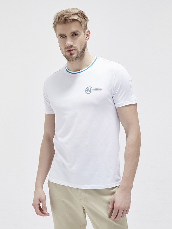 诺帝卡2023春夏季白色T恤