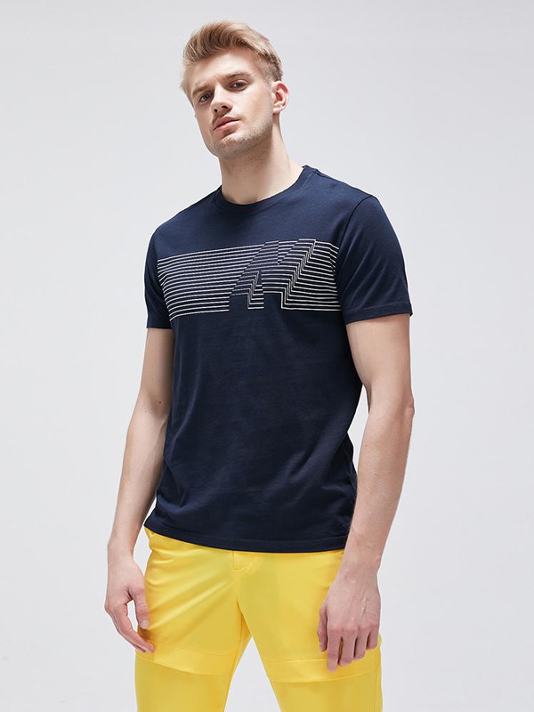 诺帝卡2023春夏季黑色T恤