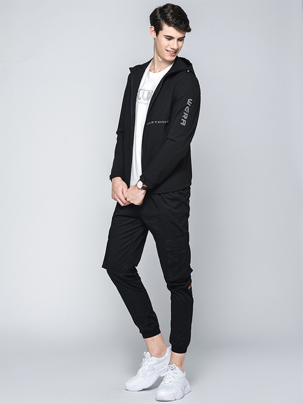 鲁宾汉男装2023春夏季白色T恤