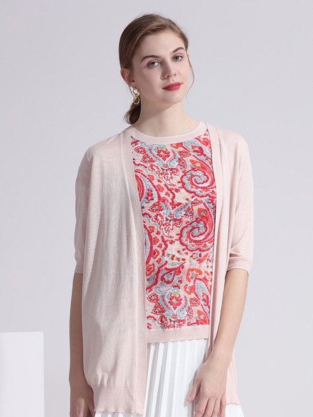 兆君2023春夏季白色长裙