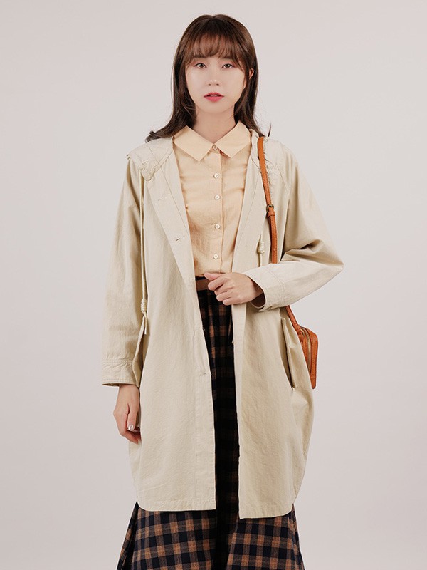 雅柔女装2023春夏季橙色衬衫