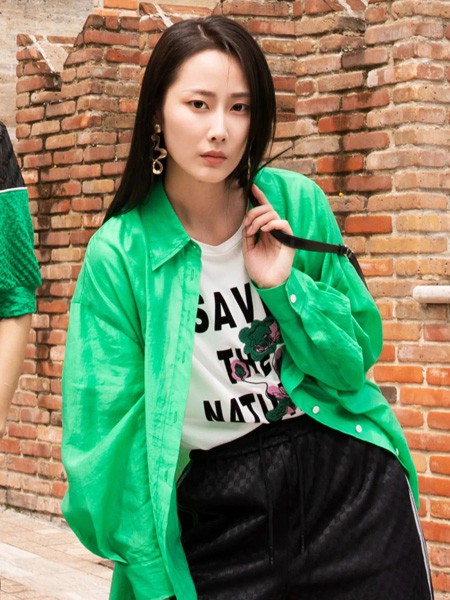 JUST&TH女装2023春夏季白色T恤