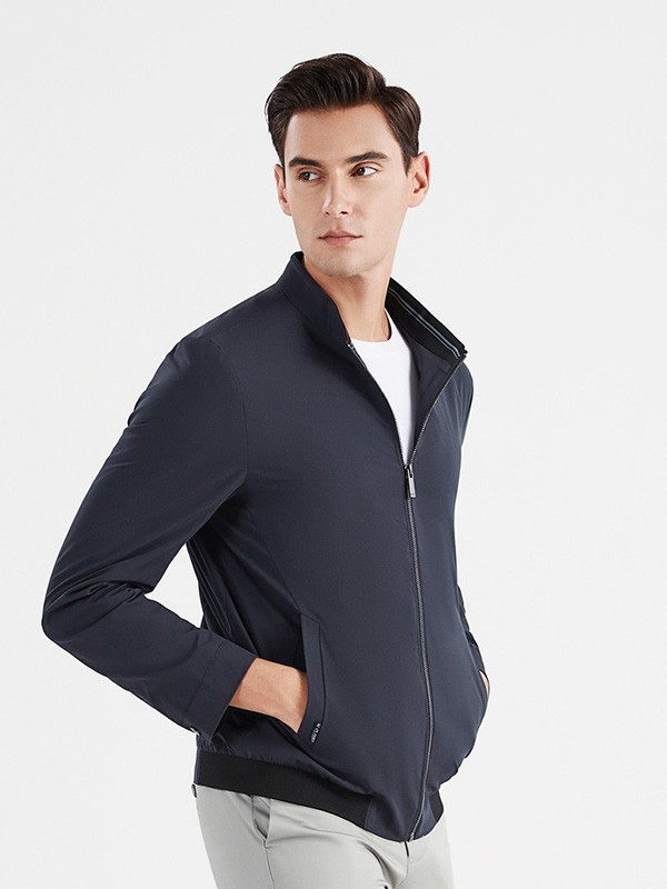 柒牌男装2023春夏季黑色外套